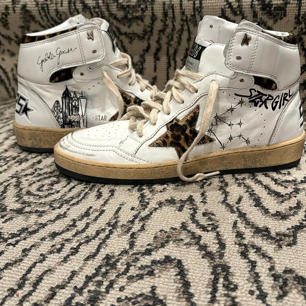 Customized Golden goose sky - high sneakers. Size : 38 women’s.